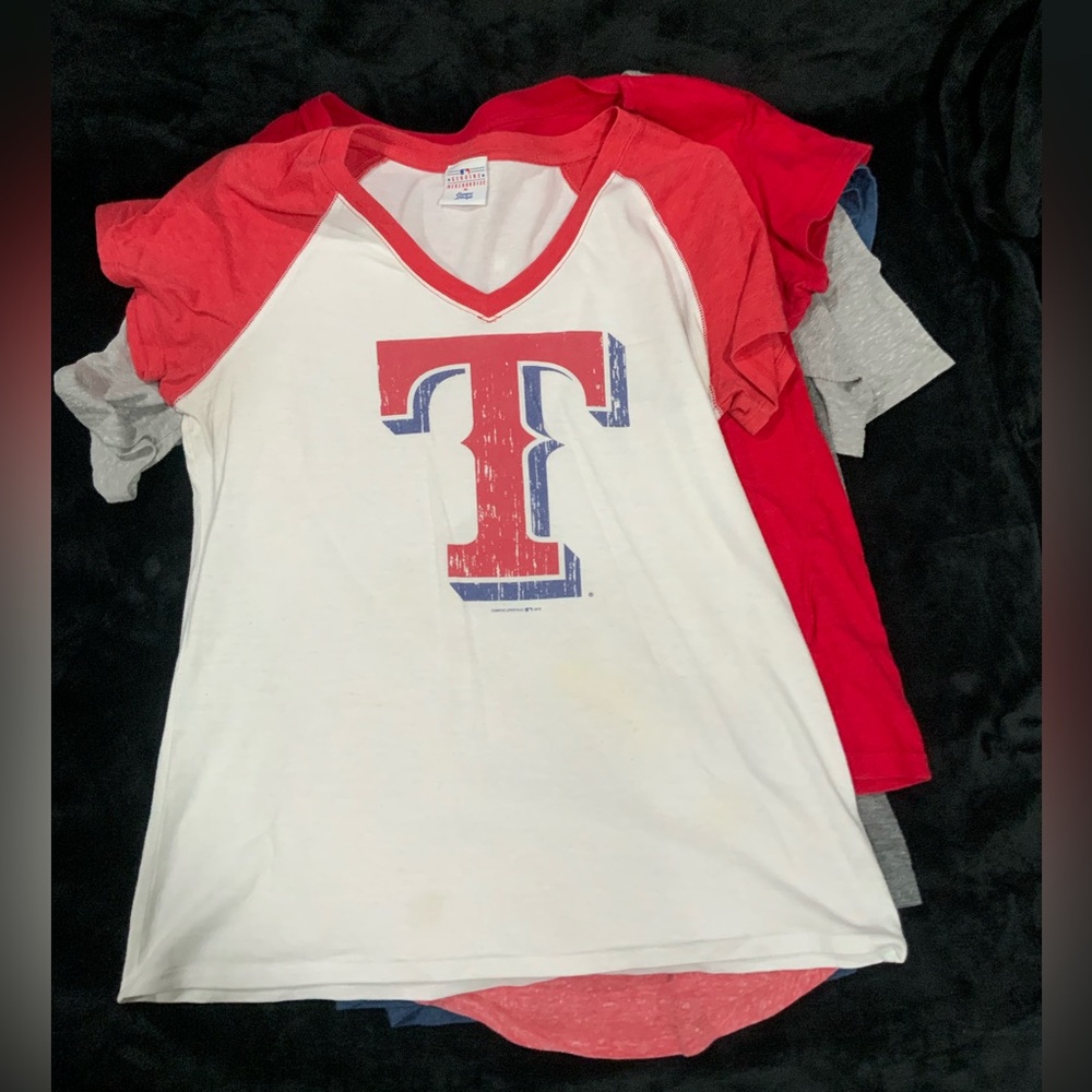 TEXAS RANGERS T SHIRT 5ct